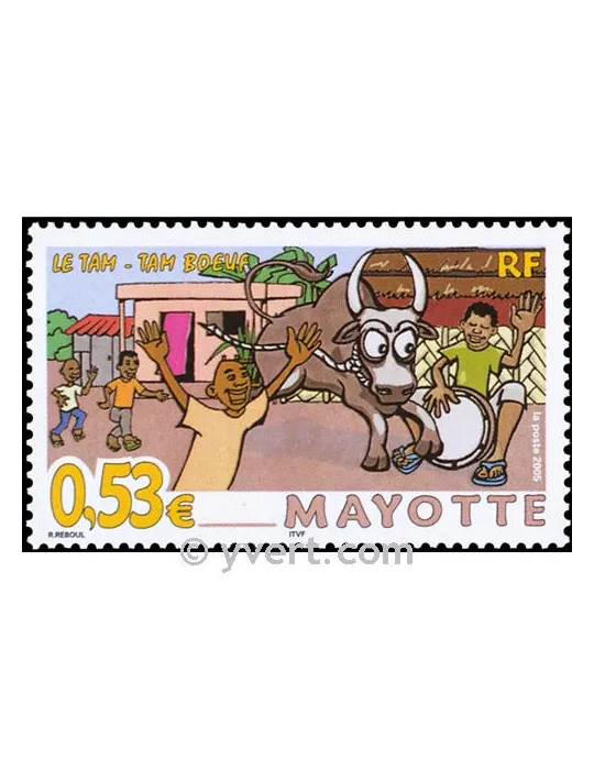 n° 181 -  Timbre Mayotte Poste