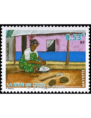 n° 183 -  Timbre Mayotte Poste