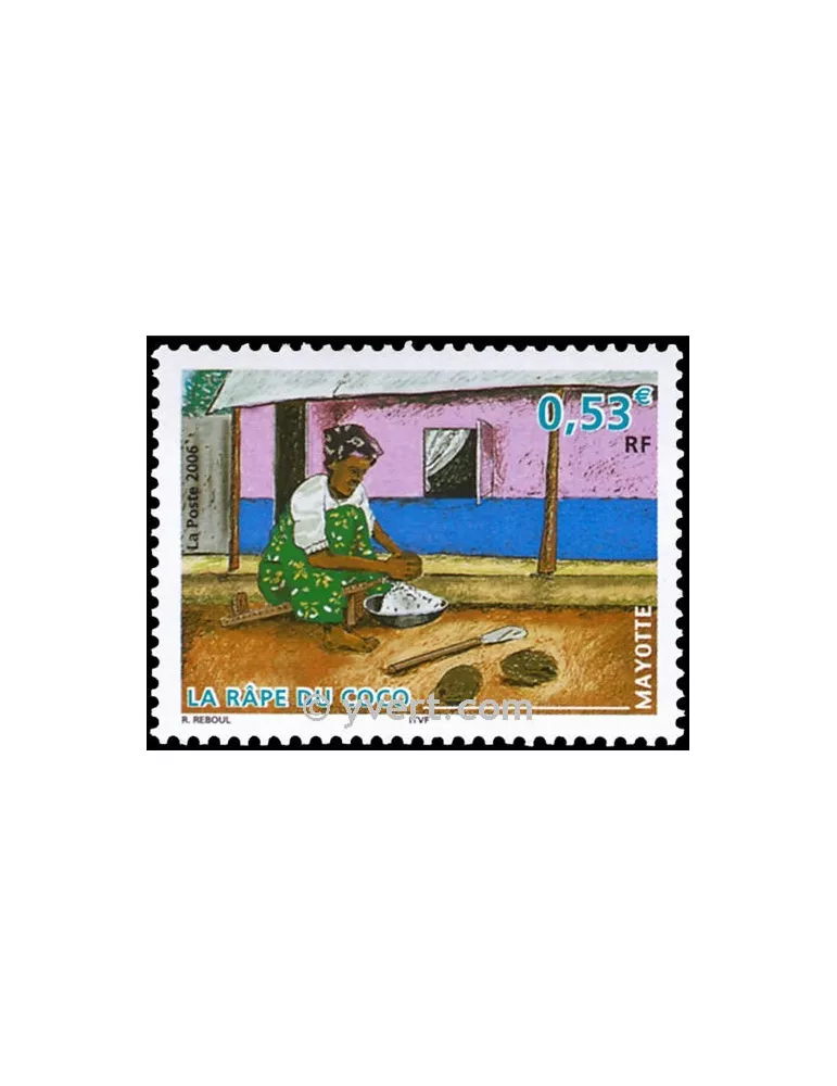 n° 183 -  Timbre Mayotte Poste