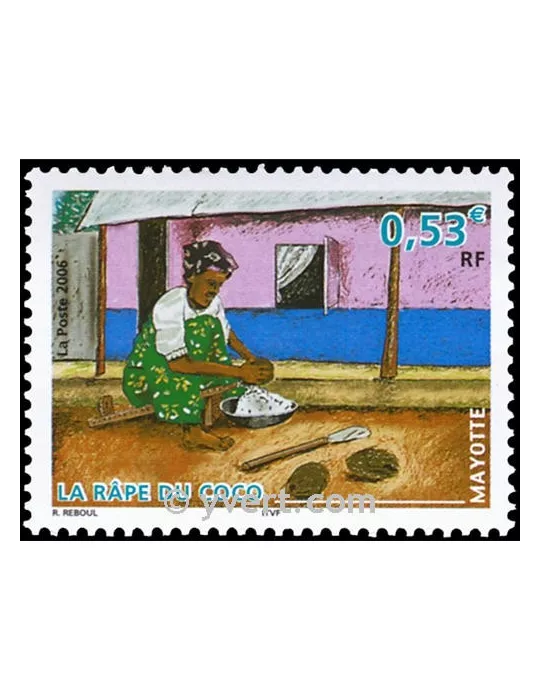 n° 183 -  Timbre Mayotte Poste