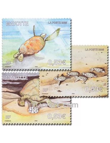 n° 184/186 -  Timbre Mayotte Poste