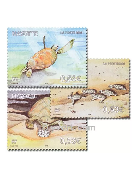 n° 184/186 -  Timbre Mayotte Poste