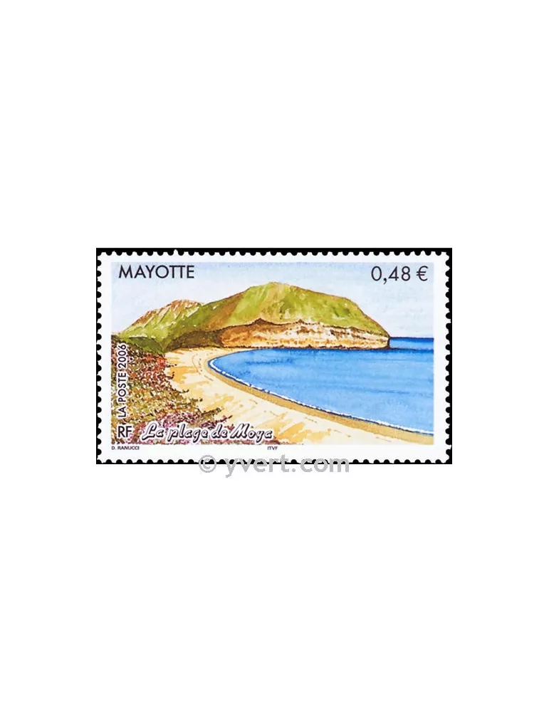 n° 187 -  Timbre Mayotte Poste