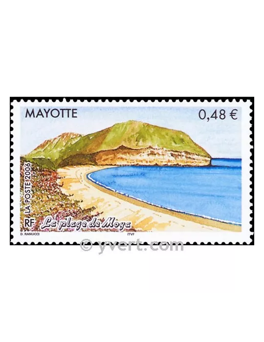 n° 187 -  Timbre Mayotte Poste