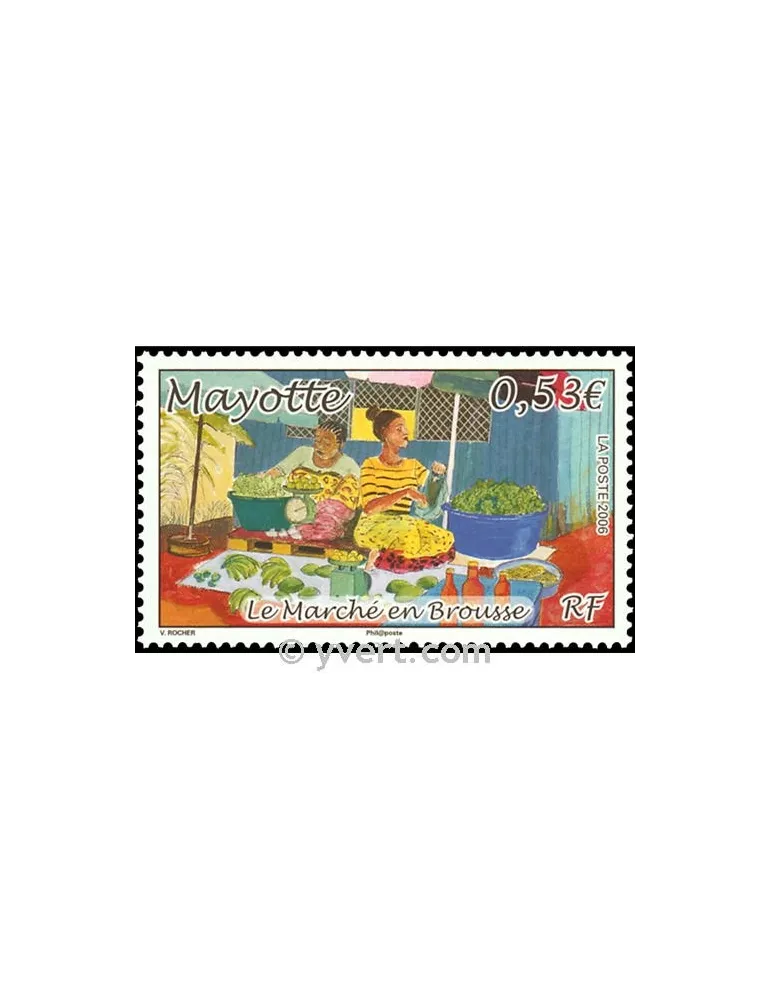 n° 189 -  Timbre Mayotte Poste