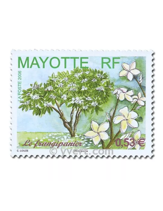n° 191 -  Timbre Mayotte Poste
