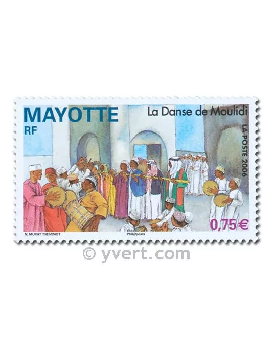 n° 192 -  Timbre Mayotte Poste