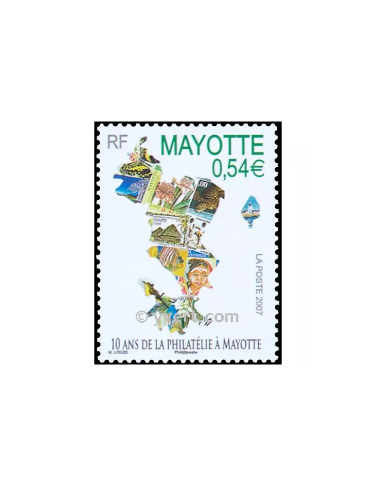 n° 194 -  Timbre Mayotte Poste