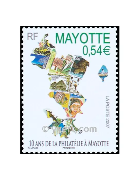 n° 194 -  Timbre Mayotte Poste