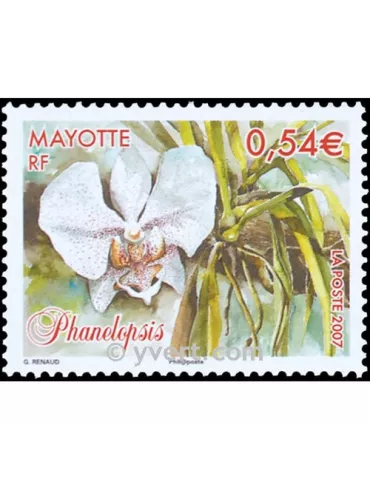 n° 195 -  Timbre Mayotte Poste