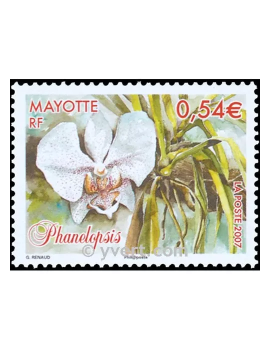 n° 195 -  Timbre Mayotte Poste