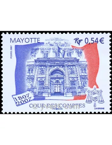 n° 196 -  Timbre Mayotte Poste