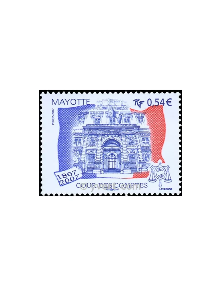 n° 196 -  Timbre Mayotte Poste