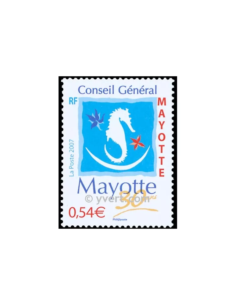 n° 198 -  Timbre Mayotte Poste