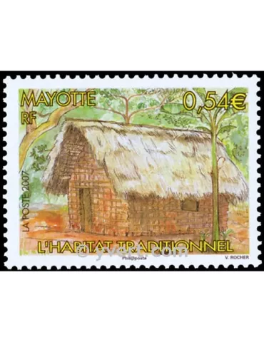 n° 199 -  Timbre Mayotte Poste