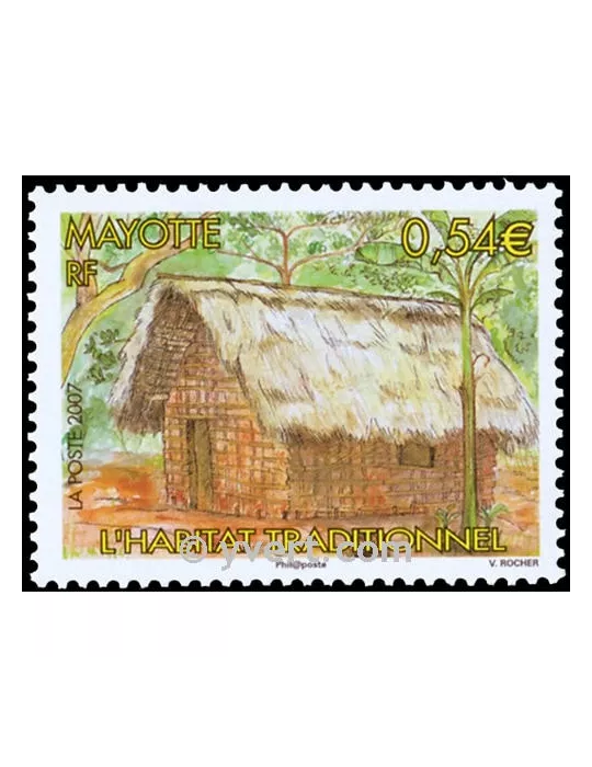n° 199 -  Timbre Mayotte Poste
