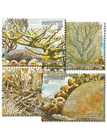 n° 200/203 -  Timbre Mayotte Poste