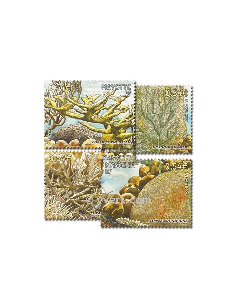 n° 200/203 -  Timbre Mayotte Poste