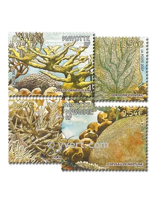n° 200/203 -  Timbre Mayotte Poste