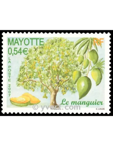 n° 205 -  Timbre Mayotte Poste