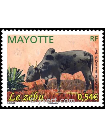 n° 208 -  Timbre Mayotte Poste