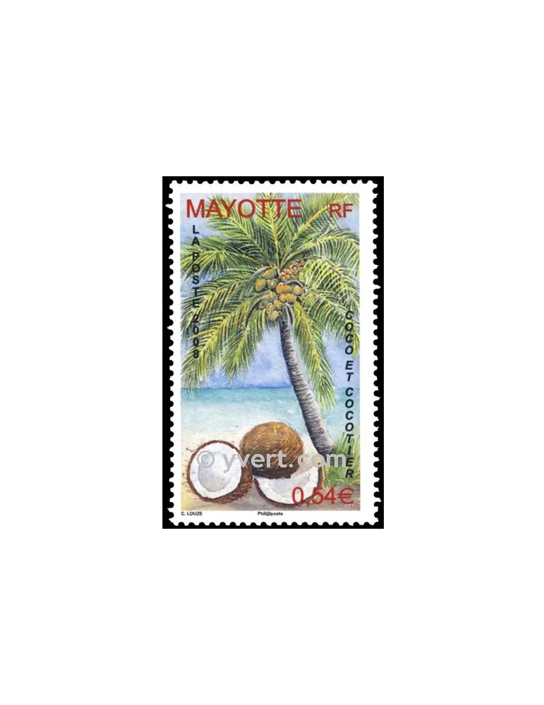 n° 209 -  Timbre Mayotte Poste