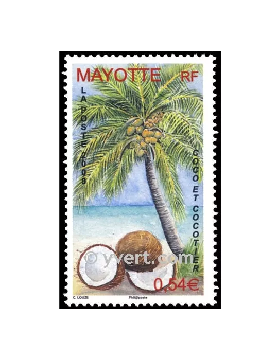 n° 209 -  Timbre Mayotte Poste