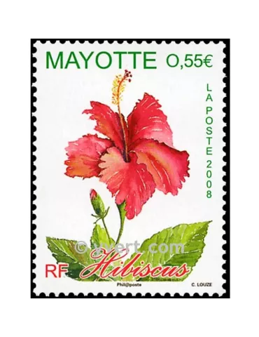 n° 214 -  Timbre Mayotte Poste