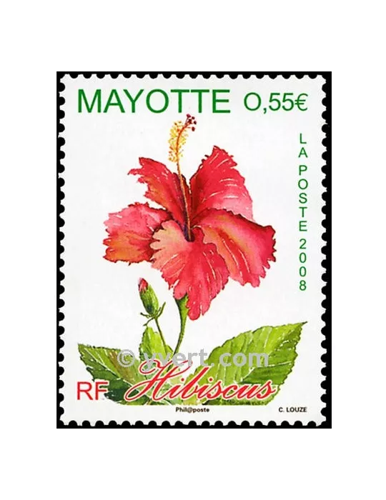 n° 214 -  Timbre Mayotte Poste
