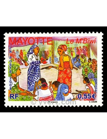 n° 217 -  Timbre Mayotte Poste