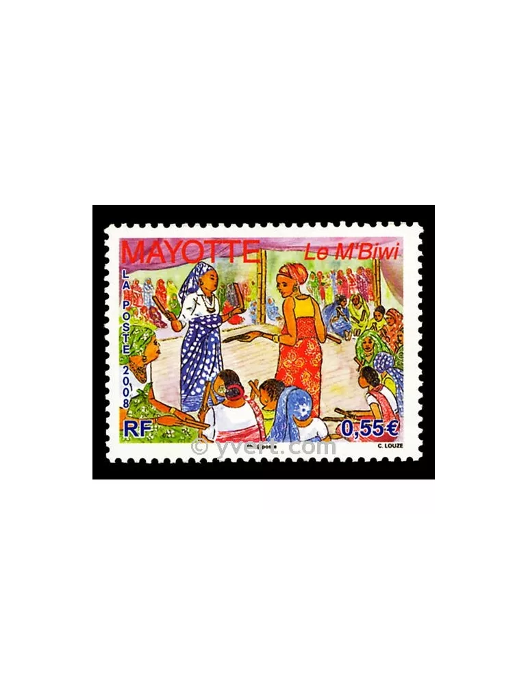 n° 217 -  Timbre Mayotte Poste