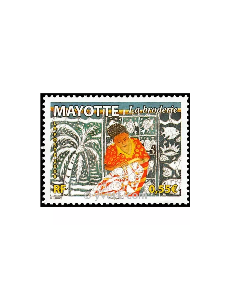 n° 218 -  Timbre Mayotte Poste