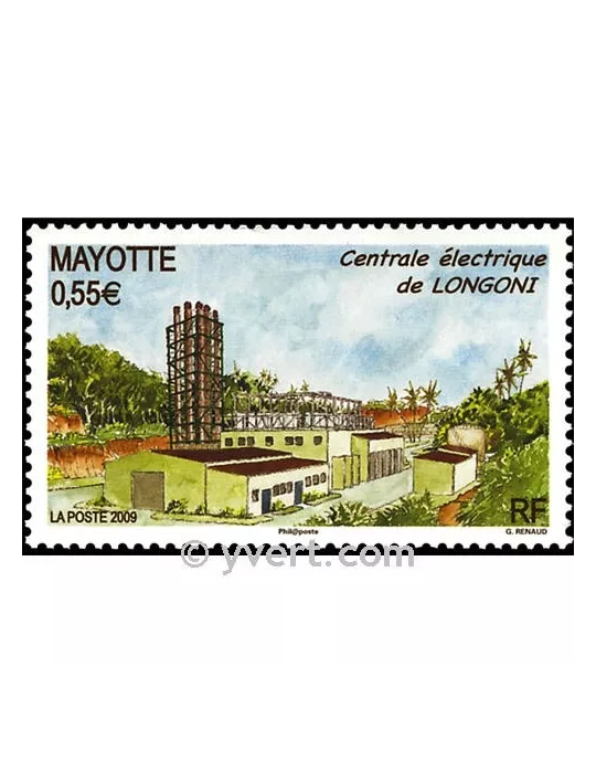 n° 220 -  Timbre Mayotte Poste