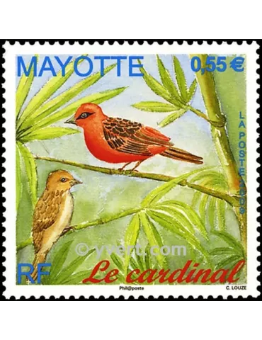 n° 221 -  Timbre Mayotte Poste