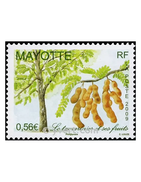 n° 223 -  Timbre Mayotte Poste