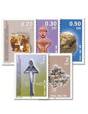 n° 1/5 -  Timbre Kosovo - ONU Poste