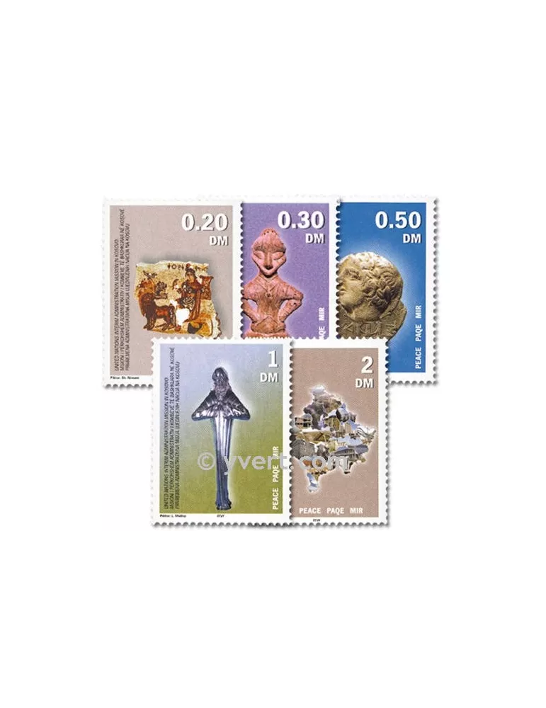 n° 1/5 -  Timbre Kosovo - ONU Poste