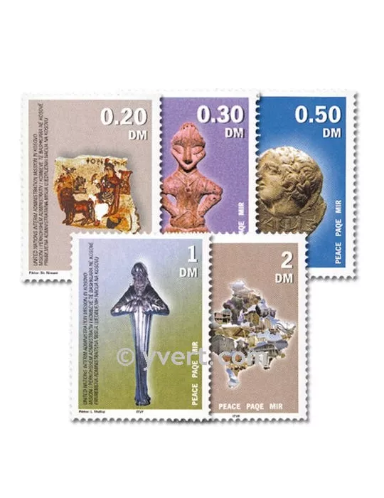 n° 1/5 -  Timbre Kosovo - ONU Poste