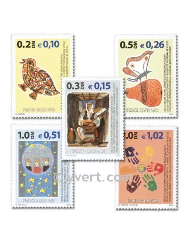 n° 6/10 -  Timbre Kosovo - ONU Poste