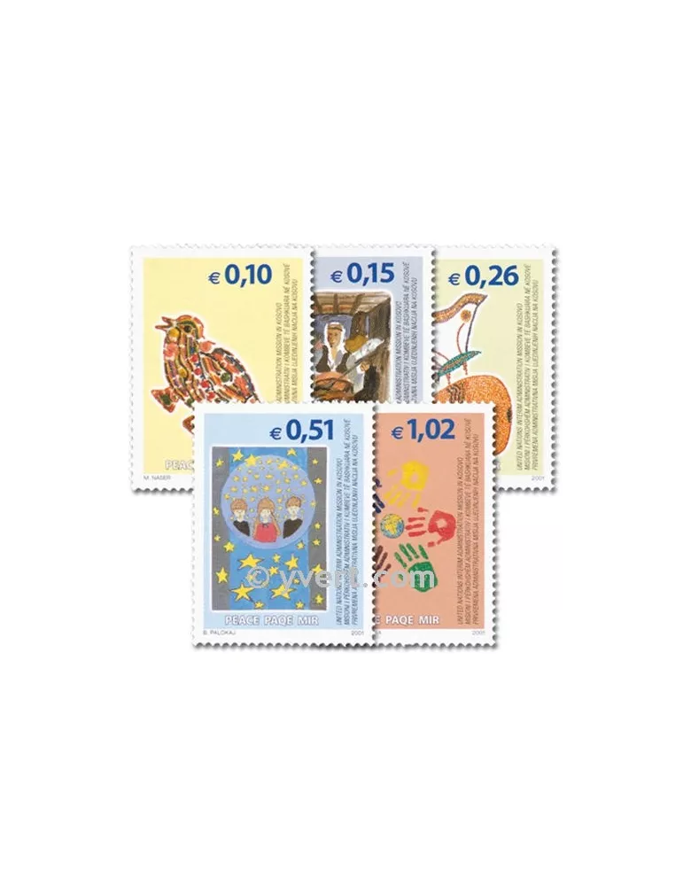 n° 11/15 -  Timbre Kosovo - ONU Poste