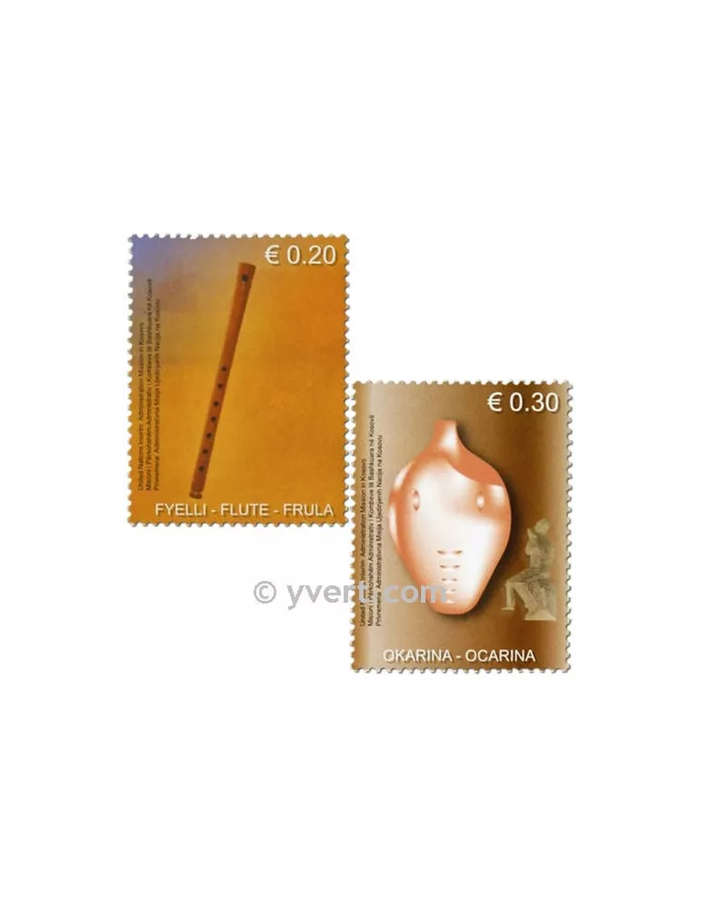 n° 20/21 -  Timbre Kosovo - ONU Poste
