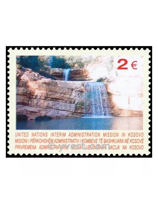 n° 26 -  Timbre Kosovo - ONU Poste