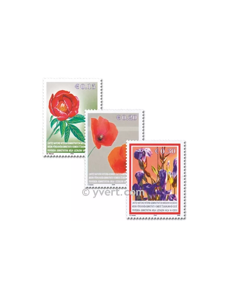 n° 28/30 -  Timbre Kosovo - ONU Poste