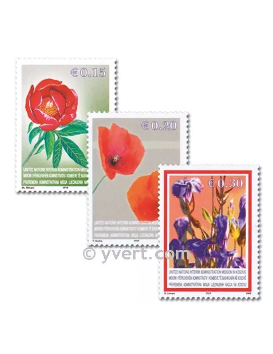 n° 28/30 -  Timbre Kosovo - ONU Poste