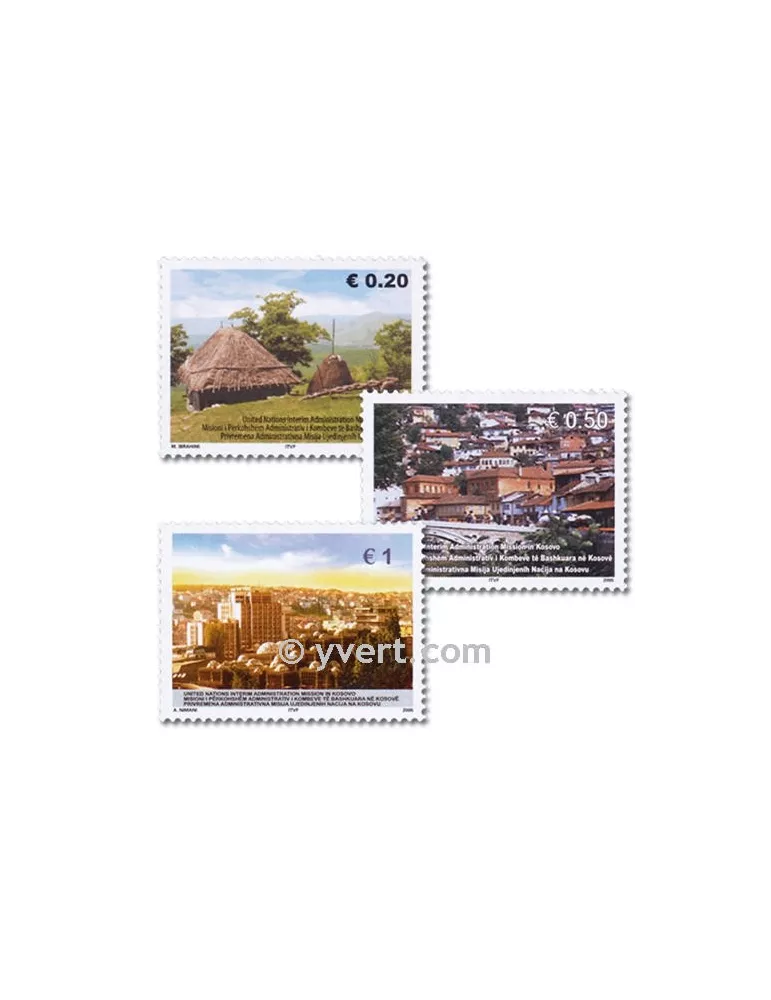 n° 35/37 -  Timbre Kosovo - ONU Poste