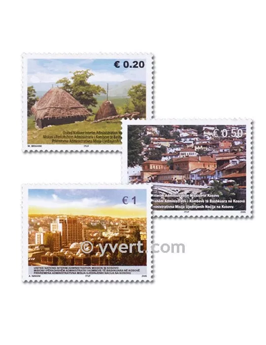 n° 35/37 -  Timbre Kosovo - ONU Poste