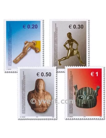 n° 38/41 -  Timbre Kosovo - ONU Poste