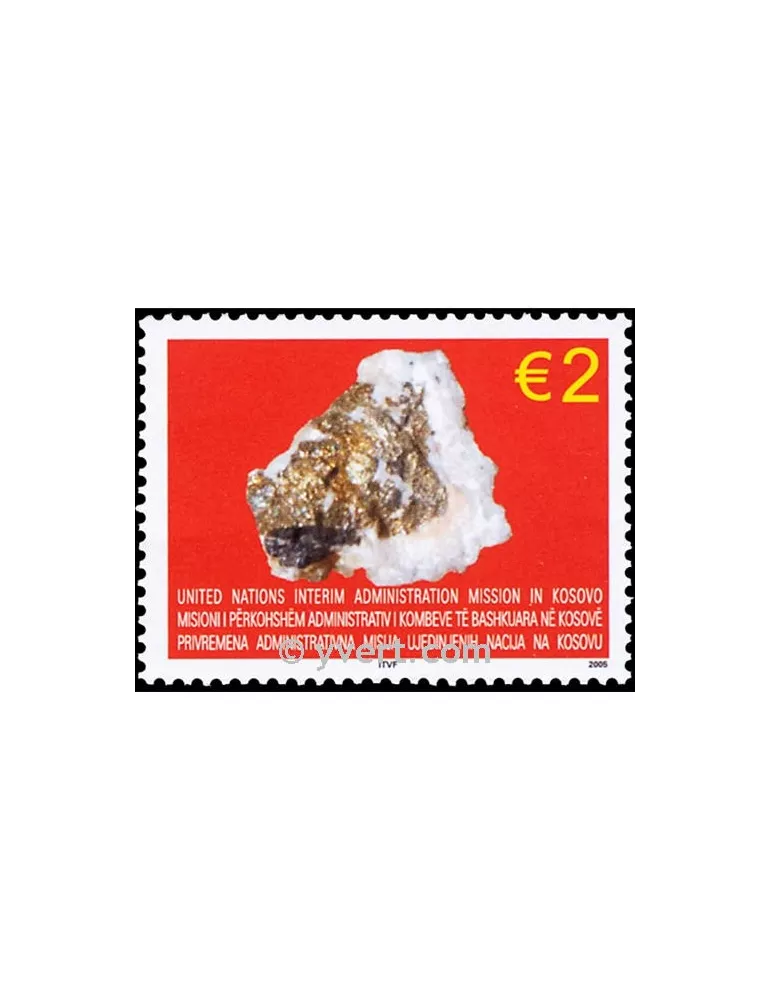 n° 42 -  Timbre Kosovo - ONU Poste
