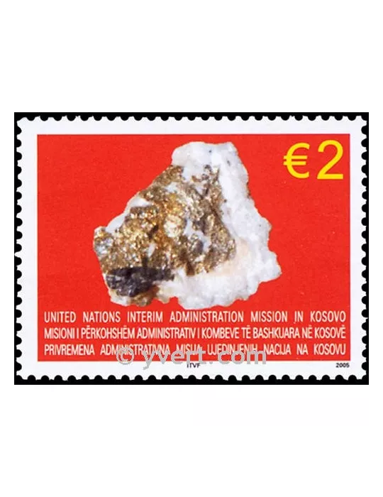 n° 42 -  Timbre Kosovo - ONU Poste