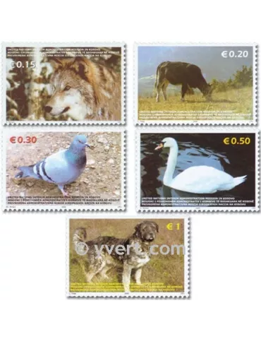 n° 45/49 -  Timbre Kosovo - ONU Poste